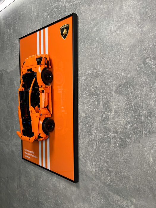 Рамка для LEGO Technic Lamborghini Huracán Tecnica Orange 42196 Лего
