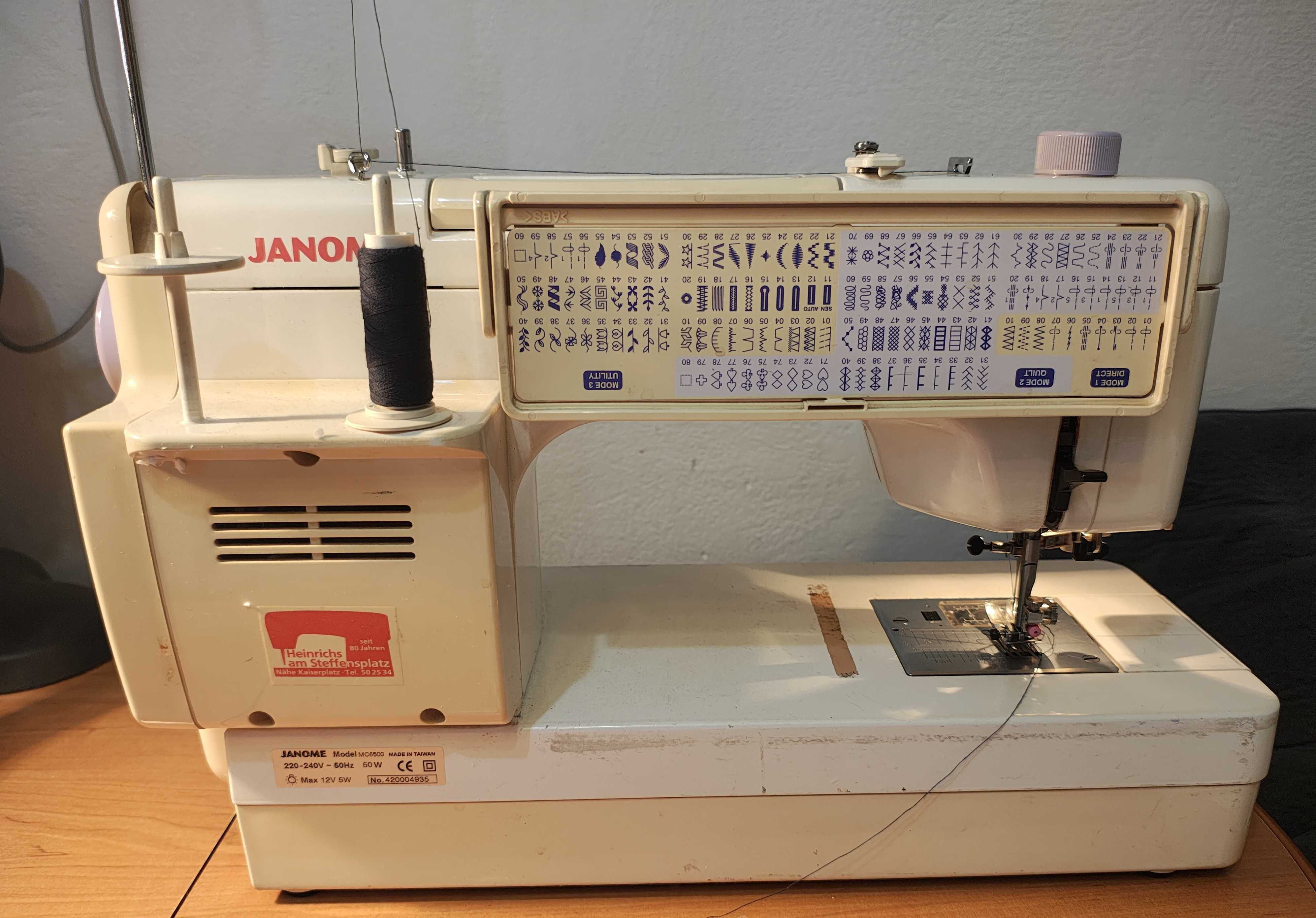 Maszyna do szycia JANOME Memory Craft 6500 Professional