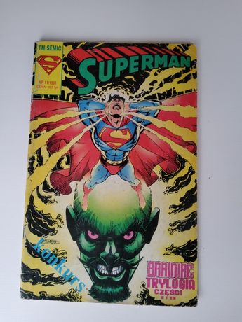 Komiks Superman 11/1991 TM-SEMIC kolekcja