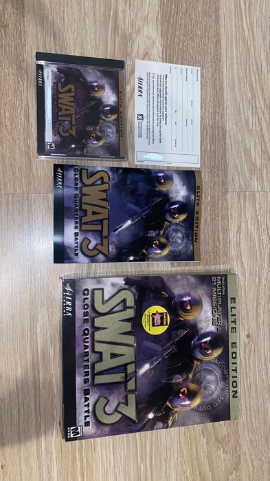 SWAT III, big BOX, wersja USA