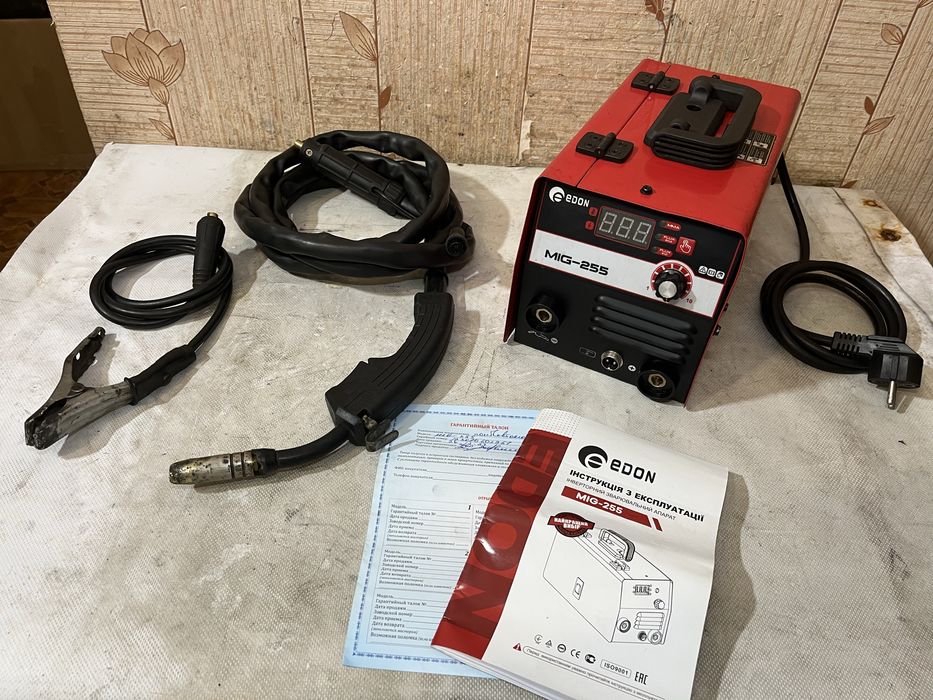 Зварювальний напівавтомат → Edon MIG-255 MIG/MMA !