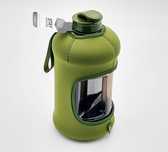 The Gym Keg butelka na wode bidon 2.2 l z uchwytem fitnes Cargo Green