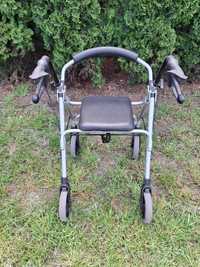 Balkonik aluminiowy DIETZ Rollator Ligero waży tylko 6,5 kg