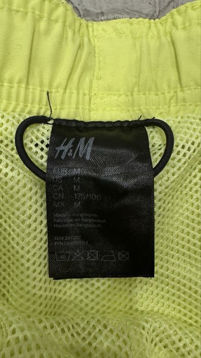 Плавки чоловічі яскраво жовті р. М, H&M