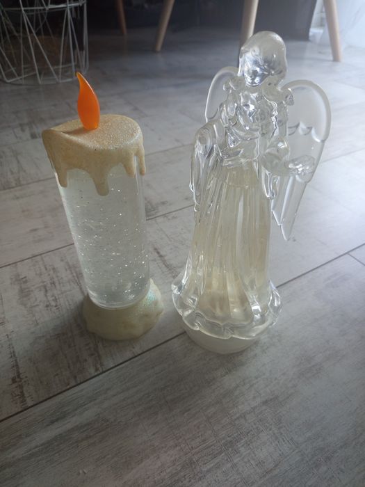 2 dekoracje świąteczne