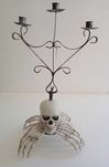 Candelabro Halloween gótico