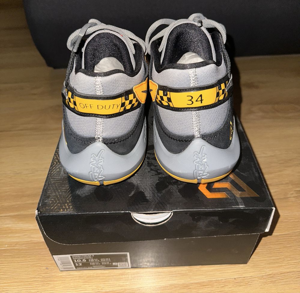 Nike Zoom Freak 2 Taxi - Giannis Antetokounmpo - nieużywane / pudełko