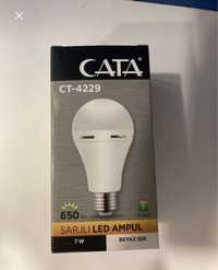 Світлодіодна LED лампа, що перезаряджається Cata CT-4229