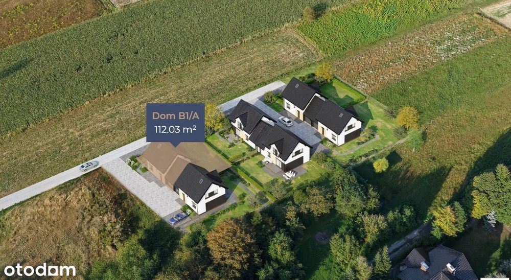 Dom z garażem I Kameralna inwestycja I Wielka Wieś  I pow.112m2+ogród