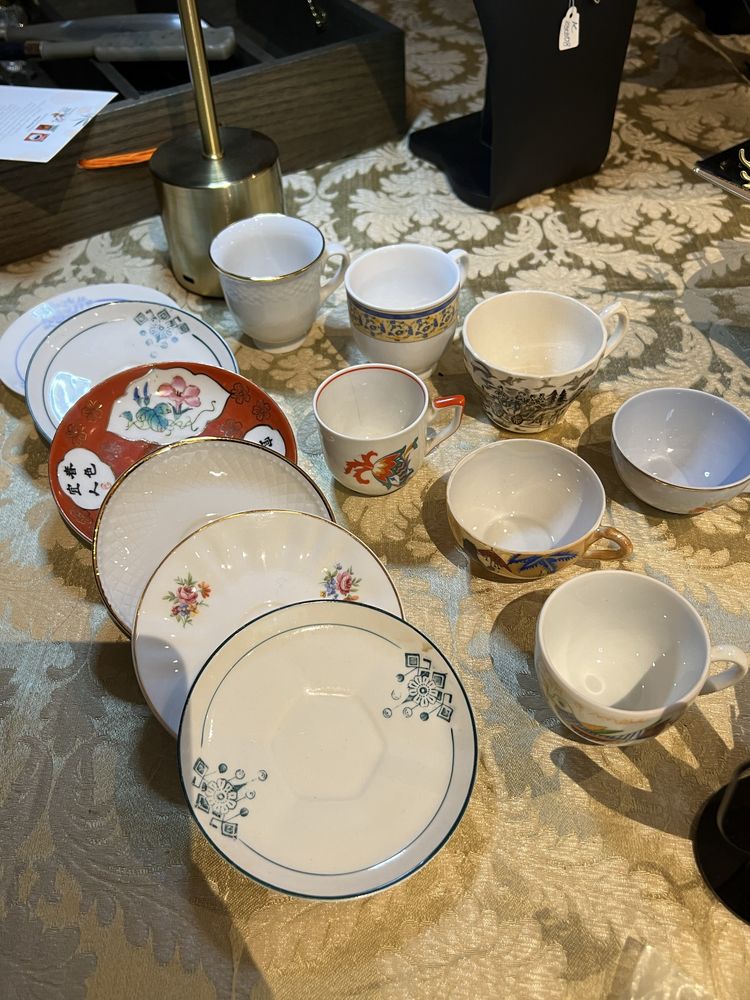 Chavenas de cafe diversas