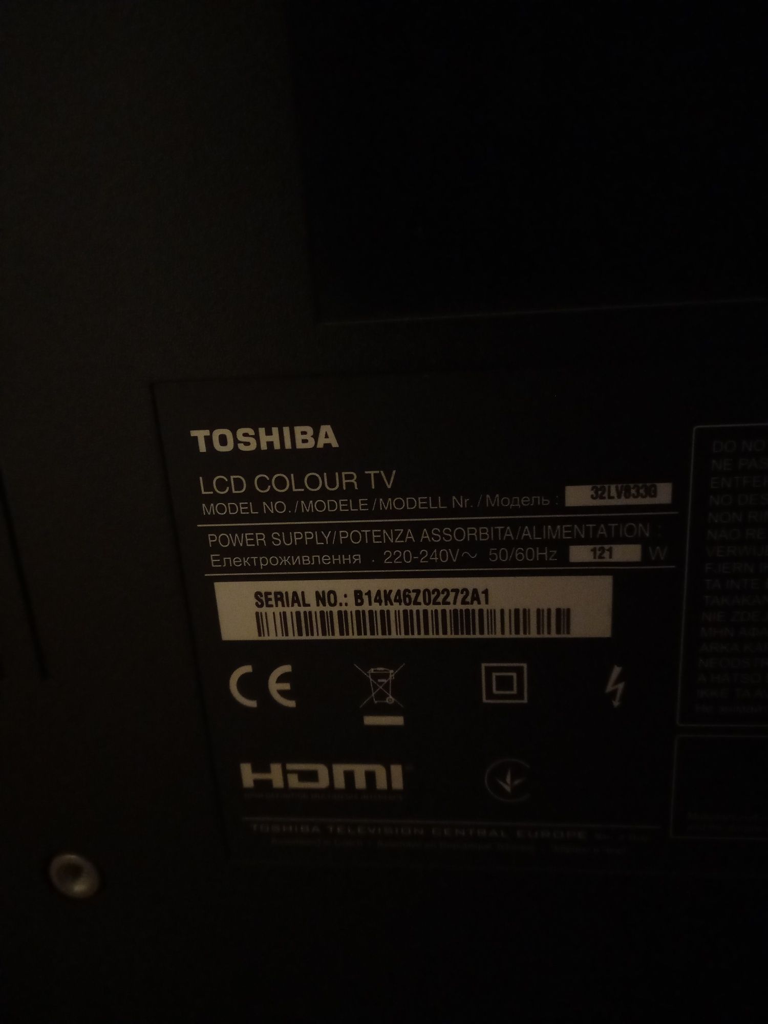 Vendo tv toshiba 32 polegadas