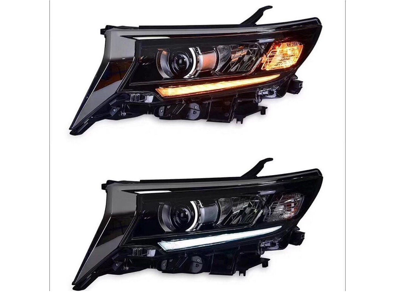 Передняя оптика LED для Toyota Land Cruiser Prado 150 1234 Upgrade 2шт