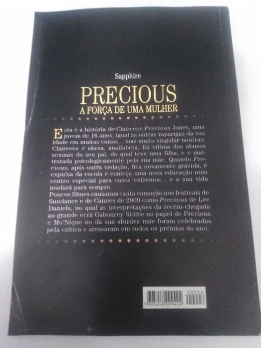 Livro - Precious A Força de uma Mulher - Sapphire.