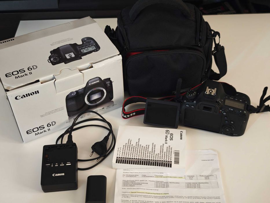 Canon  6D Mk II , ubezpieczenie na rok