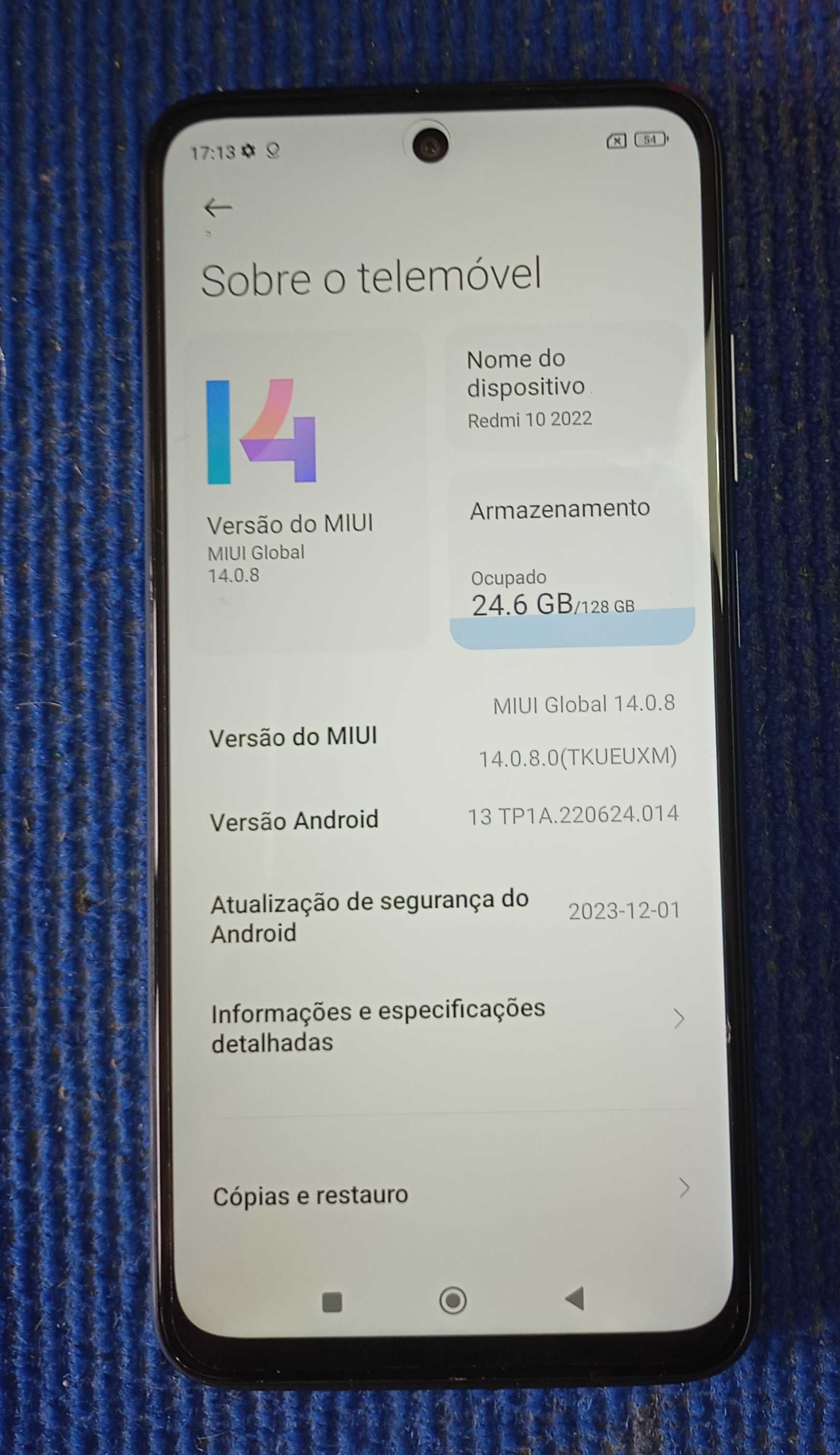 XIAOMI REDMI 10, como novo, na embalagem
