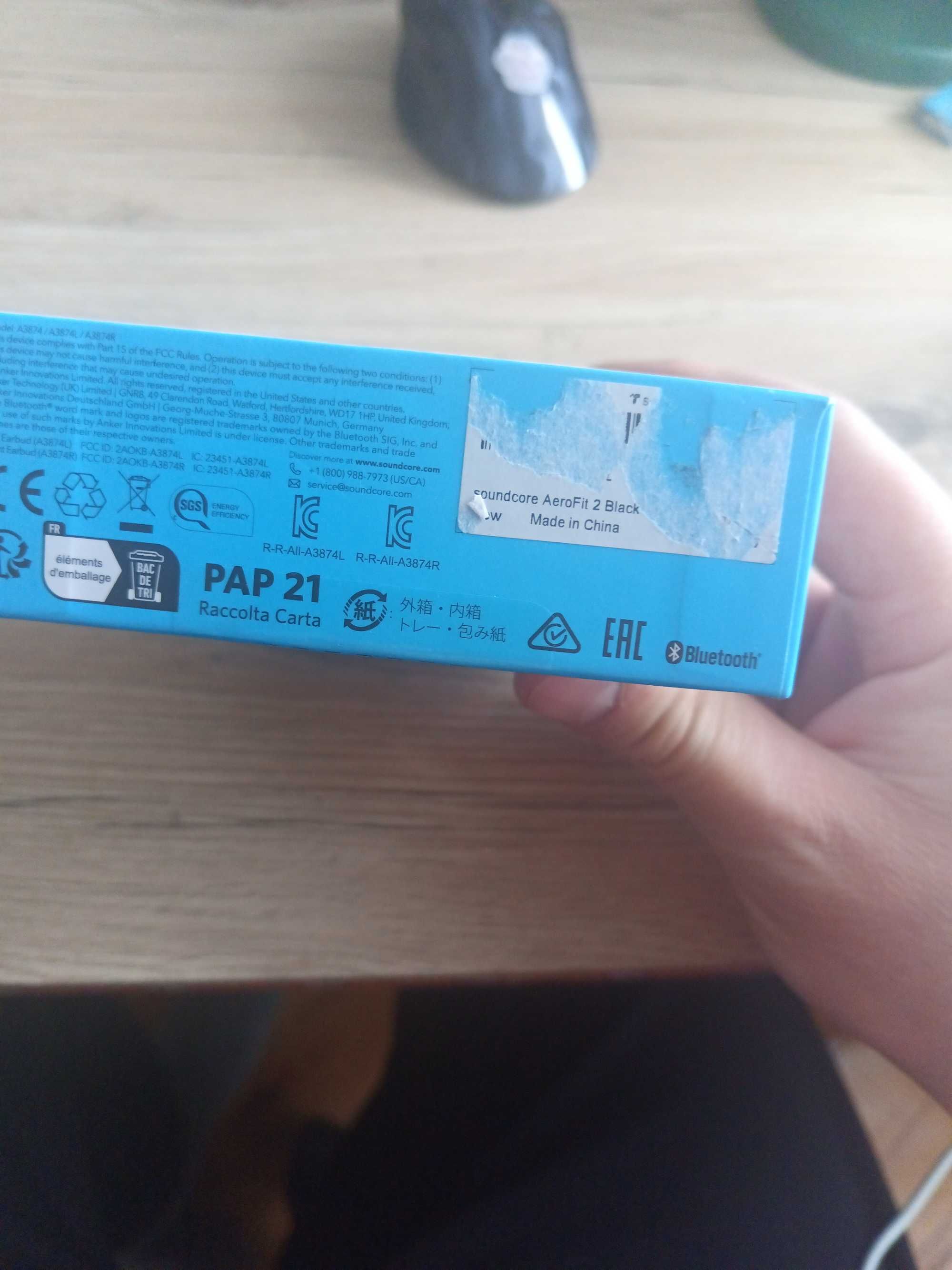 Нові оригінал   Anker SoundСore AeroFit 2 Black