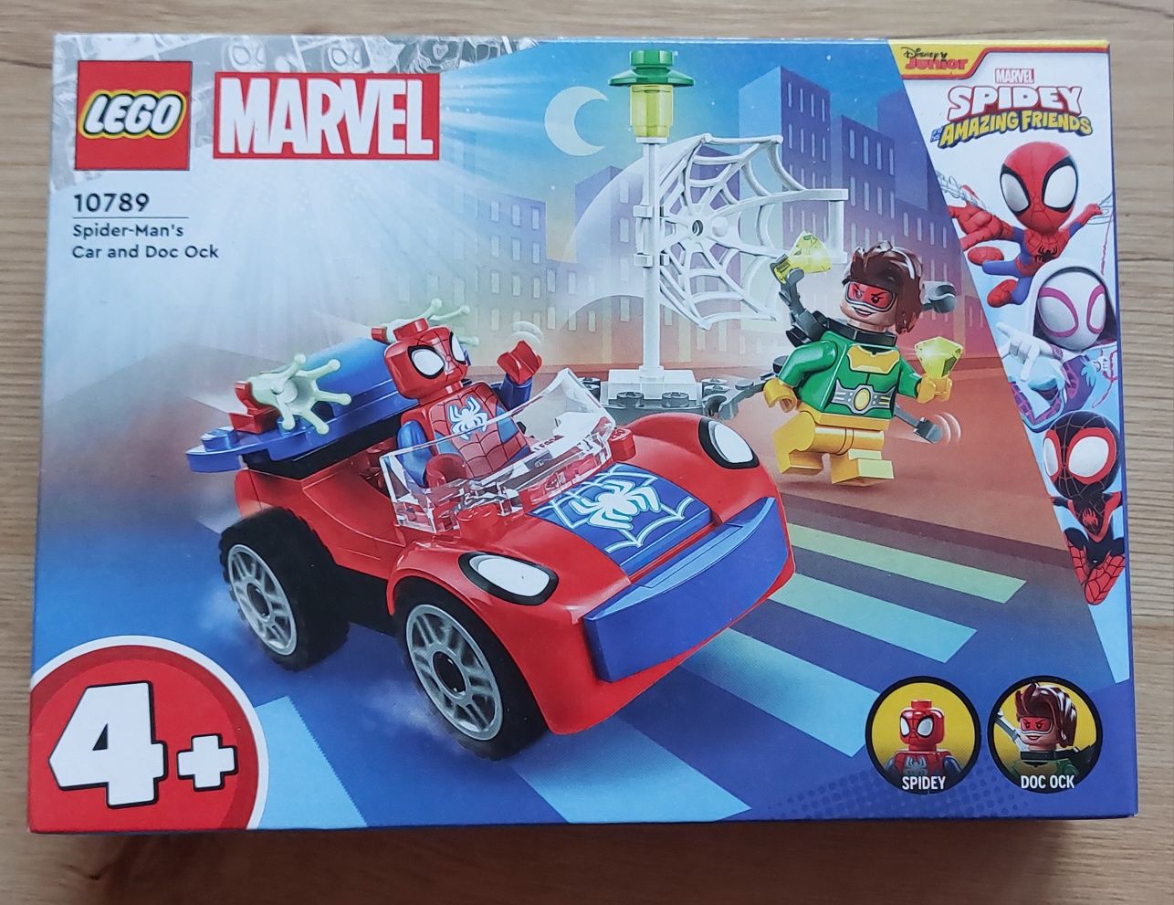 Nowe LEGO 10789 Marvel Samochód Spider-Mana i Doc Ock.
