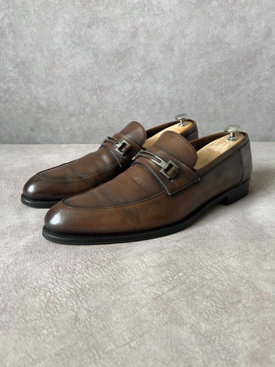 Оригінальні Шкіряні Лофери Ermenegildo Zegna 30см