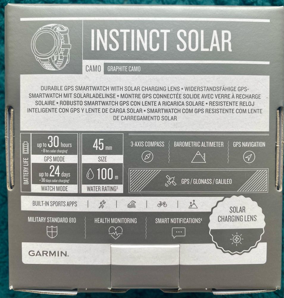 Zegarek Garmin Instinct Solar