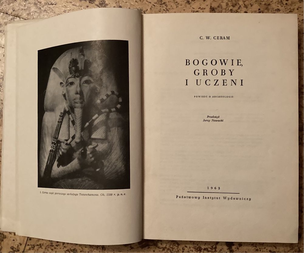 C.W.Ceram Bogowie groby i uczeni 1963