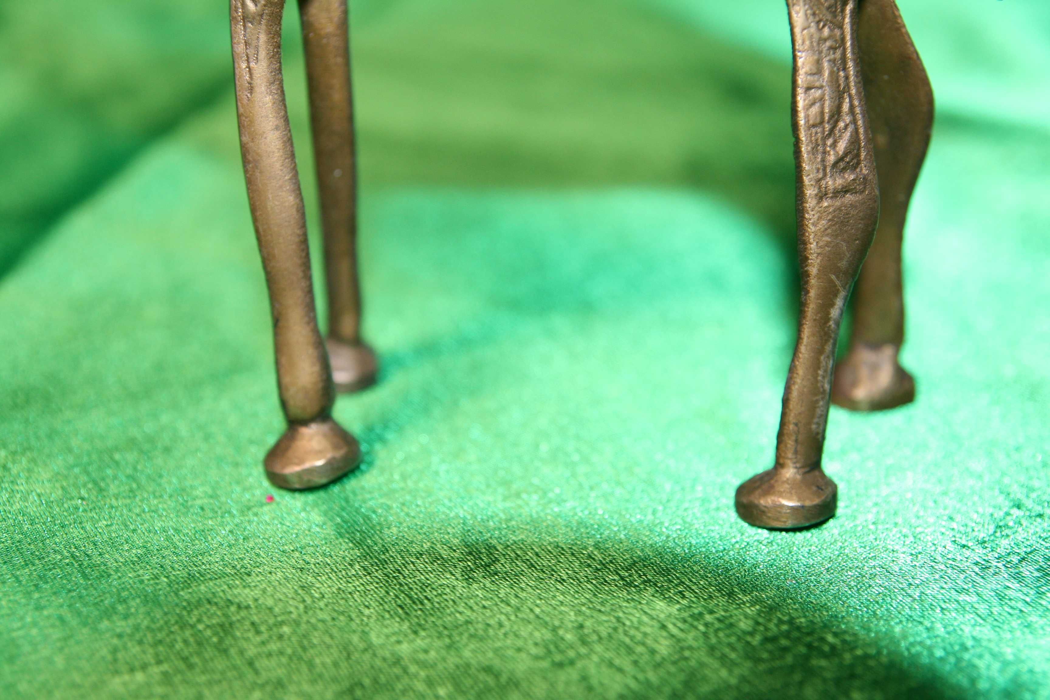 Статуэтка Верблюд латунь или бронза высота 14 см