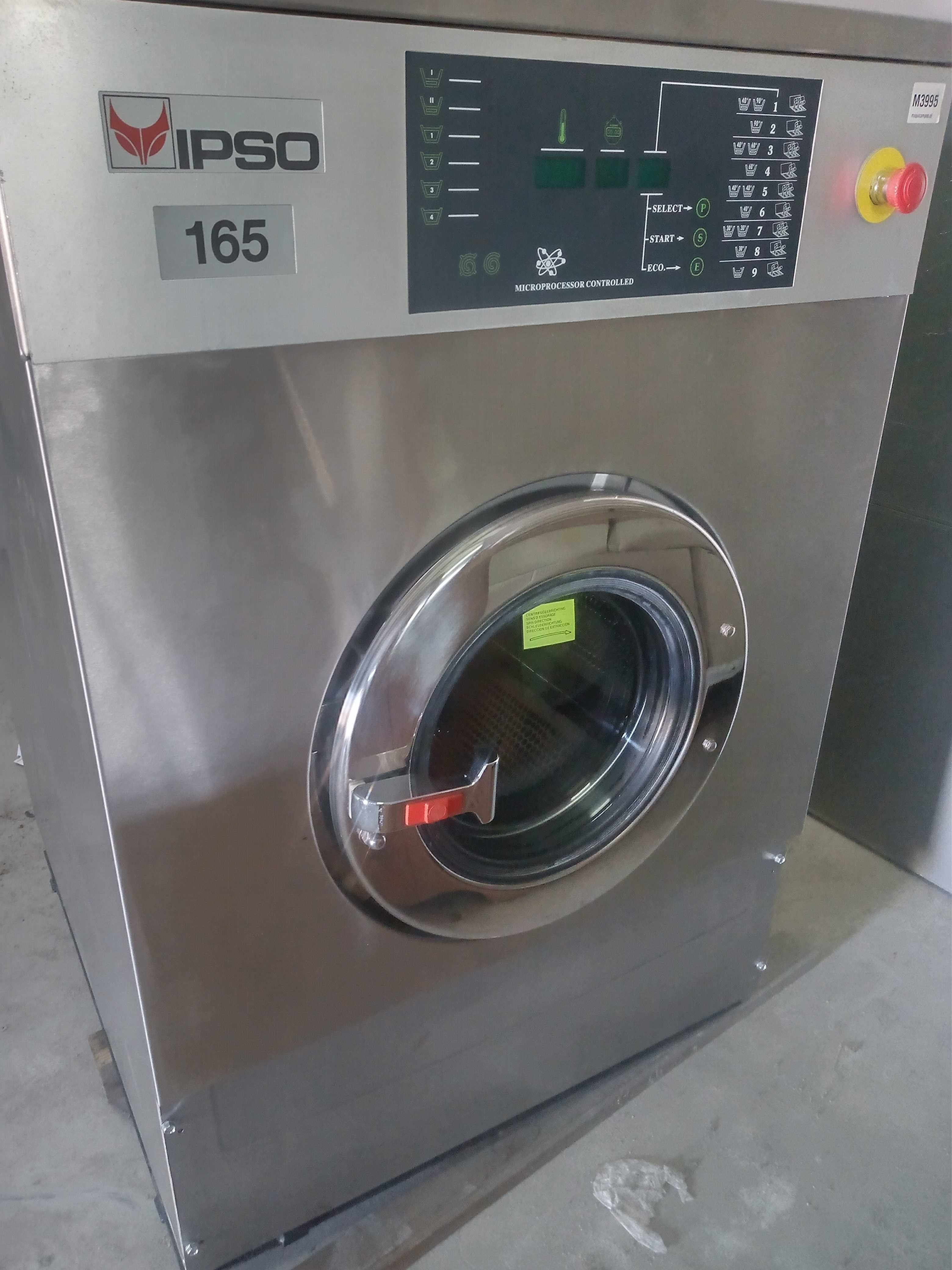 Máquina de lavar industrial,lavar e outra secar