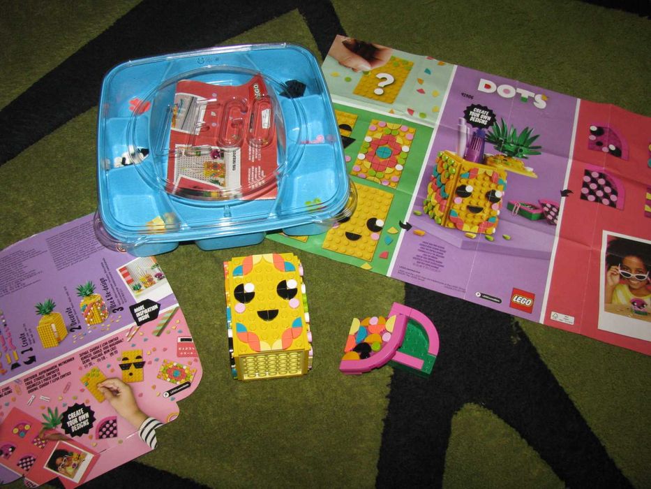 LEGO 41906 Pojemnik na długopisy w kształcie ananasa