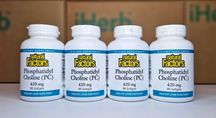 Natural Factors, Фосфатидилхолін з лецитину 420 мг, 90шт. Phosphatidyl