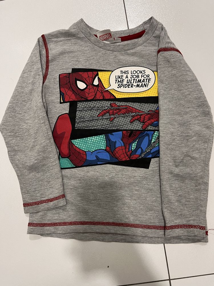 Bluza i bluzka Spiderman 110