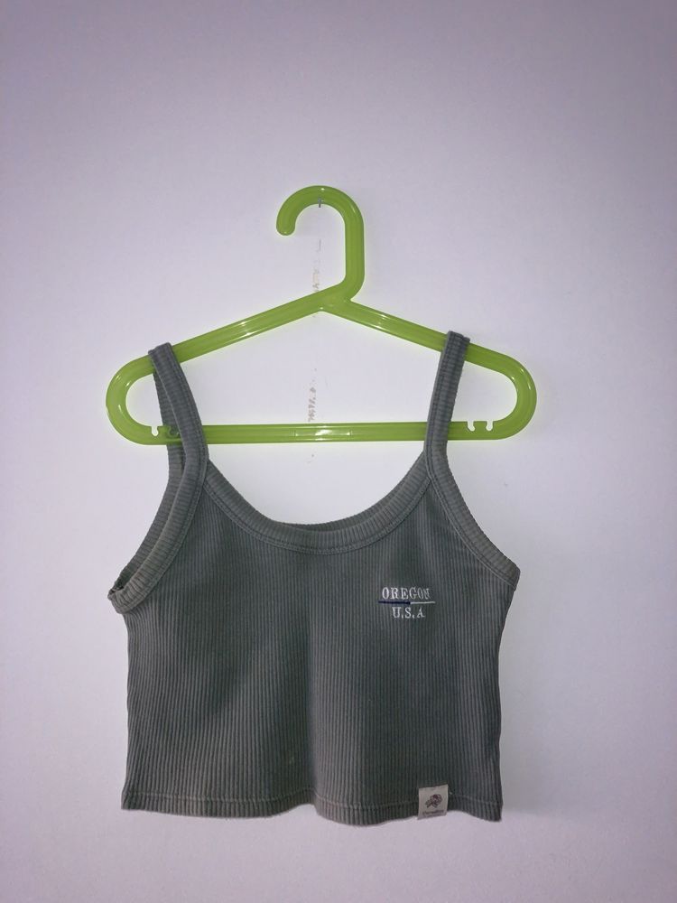 Top verde PullandBear