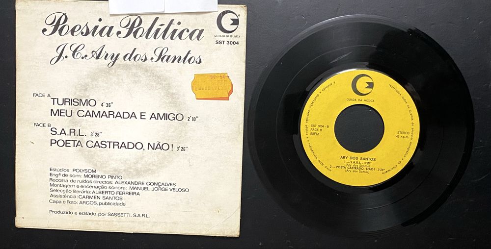 Ary dos Santos - Poesia Política