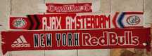 Szaliki Fortuna Dusseldorf,Ajax Amsterdam ,New York Red Bull szale