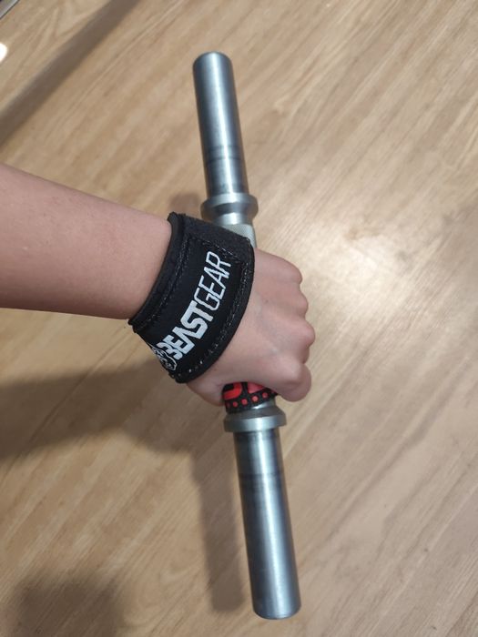 Beast Gear Gym Wrist Bands - Faixa de levantamento