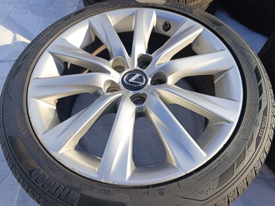 Koła felgi Aluminiowe 17 cali Lexus IS II III + Opony zimowe Oryginał