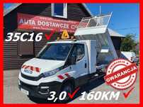 Iveco Daily 35C16  35C16 35C 3,0 160KM Bliźniak Wywrotka 3,5t Na HakU!! Klima Tempomat