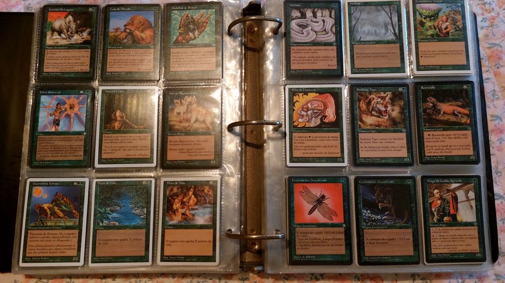 Coleção antiga Magic the gathering versão português