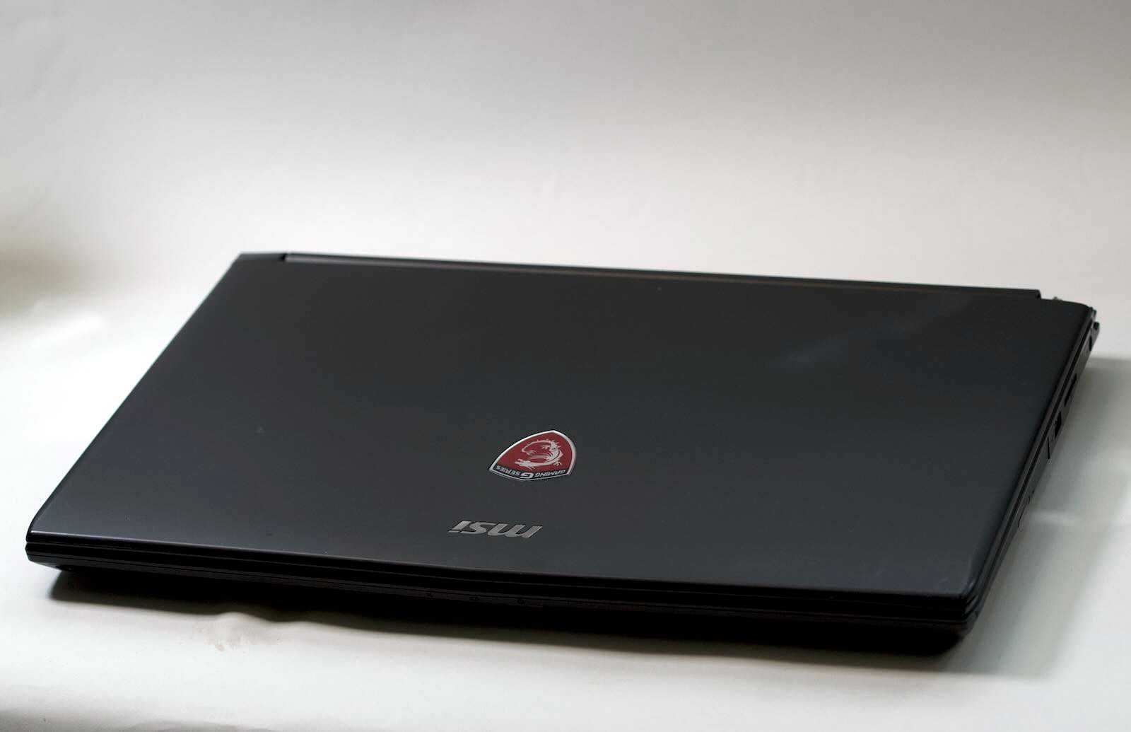 Laptop MSI GL62 7QF i5-7300HQ 8GB GTX960, nowa klawiatura zamontowana