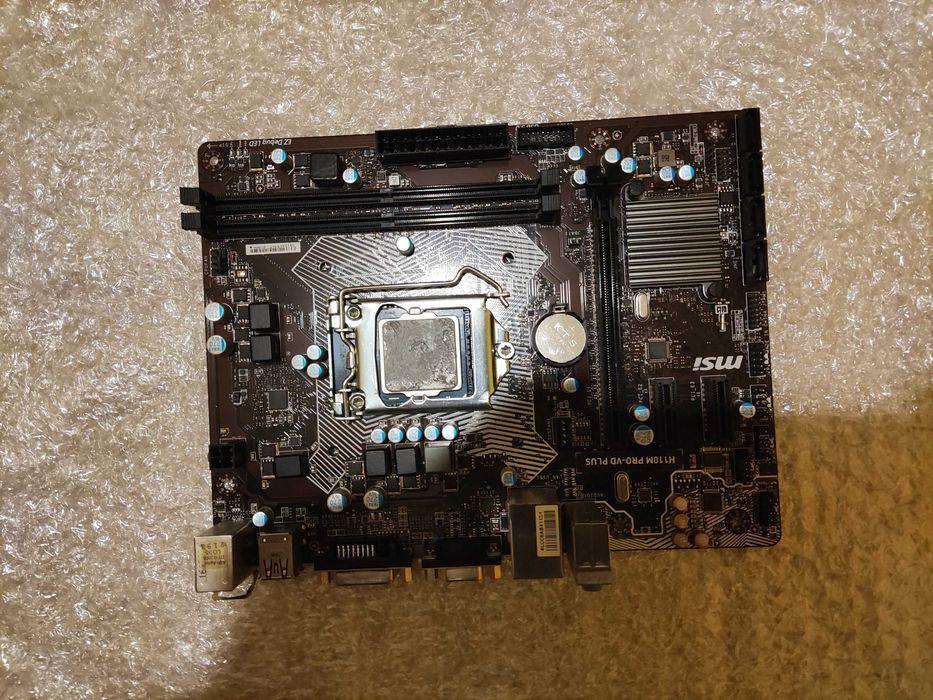 Płyta główna MSI H110M PRO-VD PLUS  + CPU i5 6400 + maskownica ok 100%