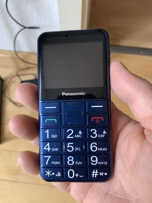 Мобильный телефон Panasonic KX-TU155 Blue (KX-TU155EXCN)