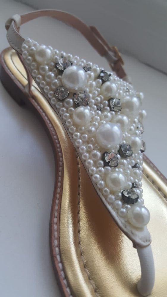 Kate spade  sandały z perełkami r. 38,5