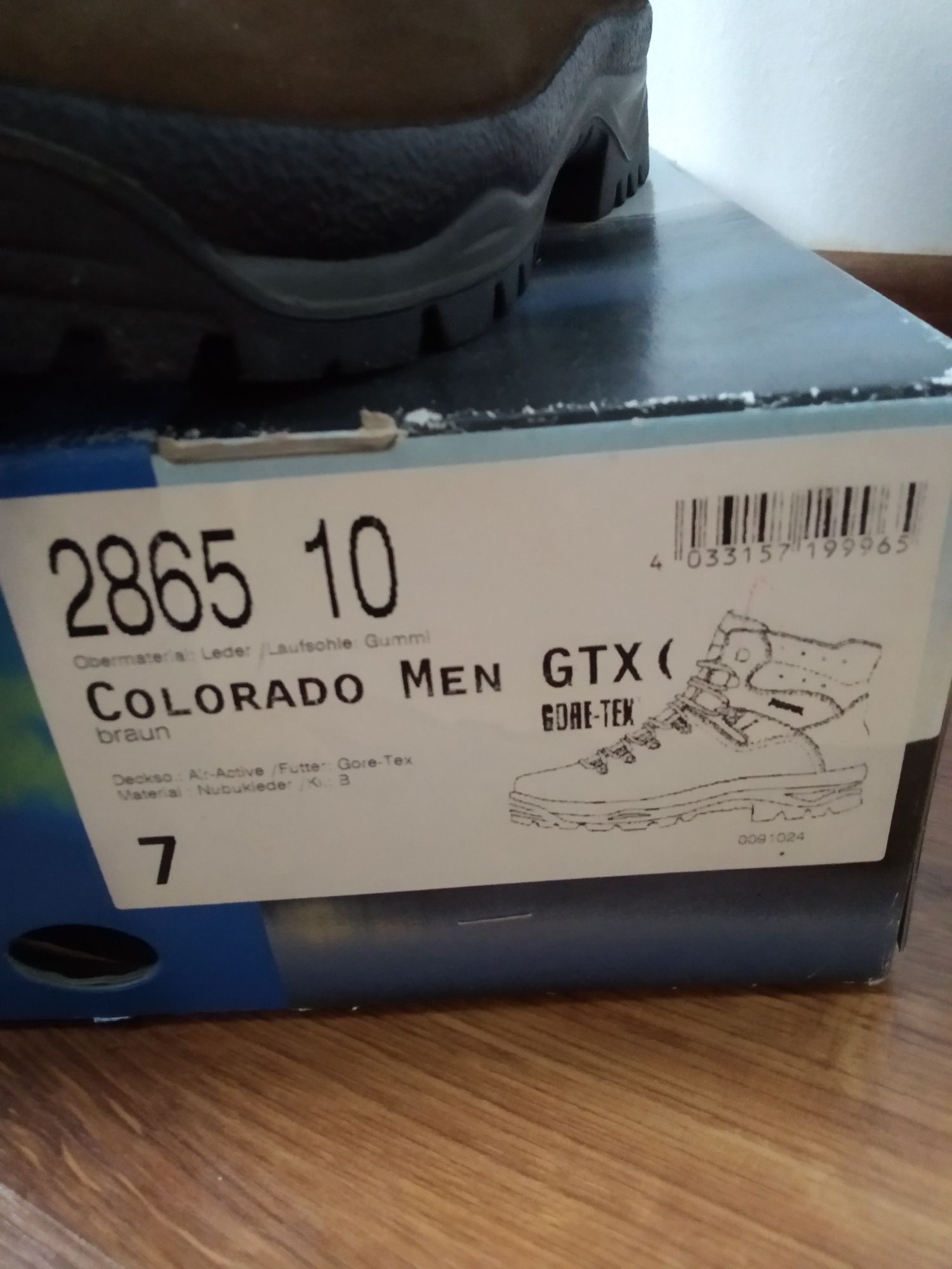 Buty trekkingowe meindl Colorado MEN GTX brązowe Gore-Tex