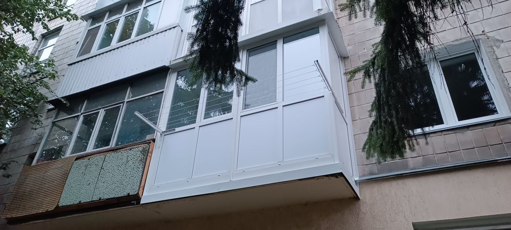 Балкони під ключ, любої складності.