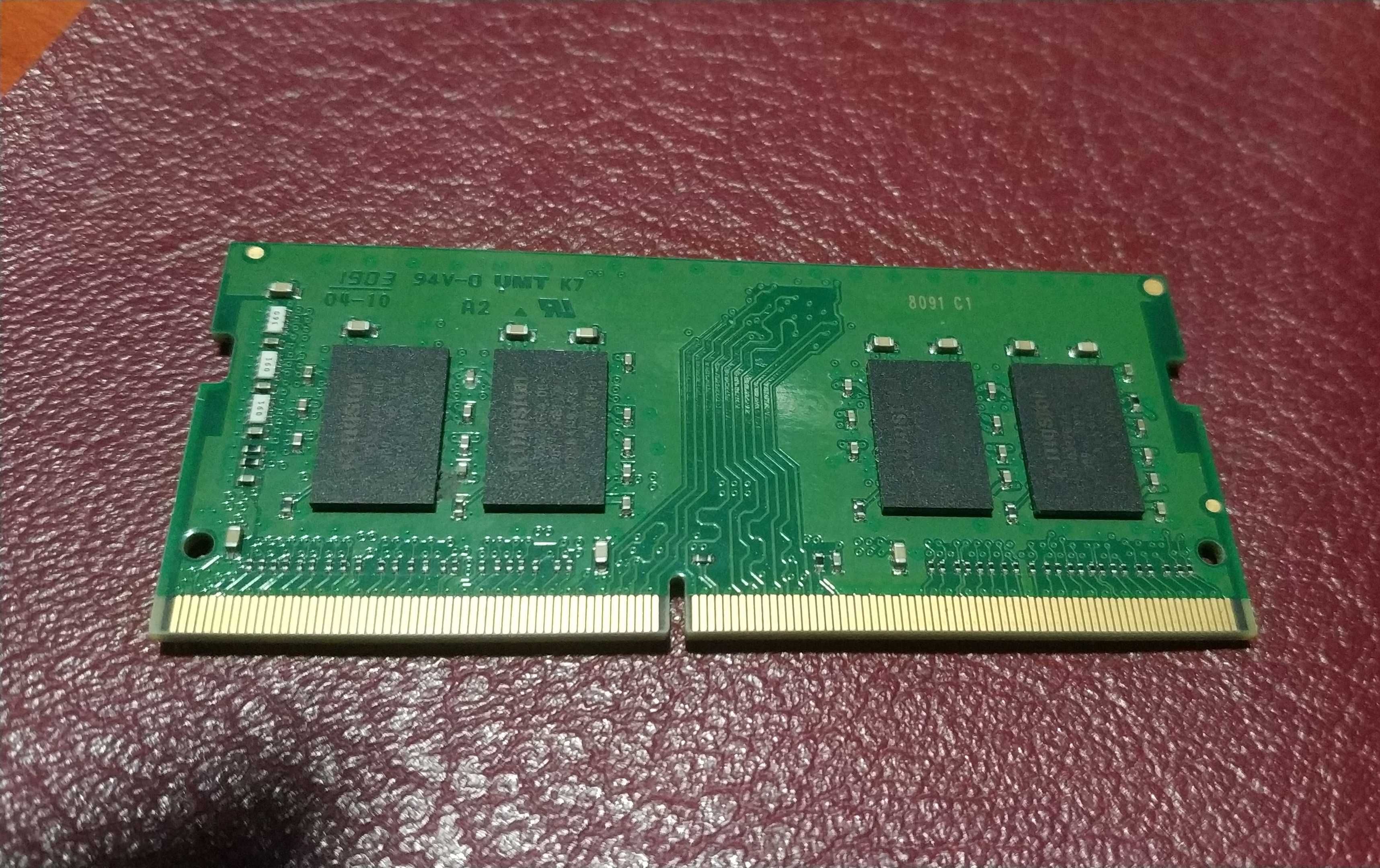 Оперативная память Kingston KCP424SS8/8  SO-DIMM 8Gb DDR4 2400MHz
