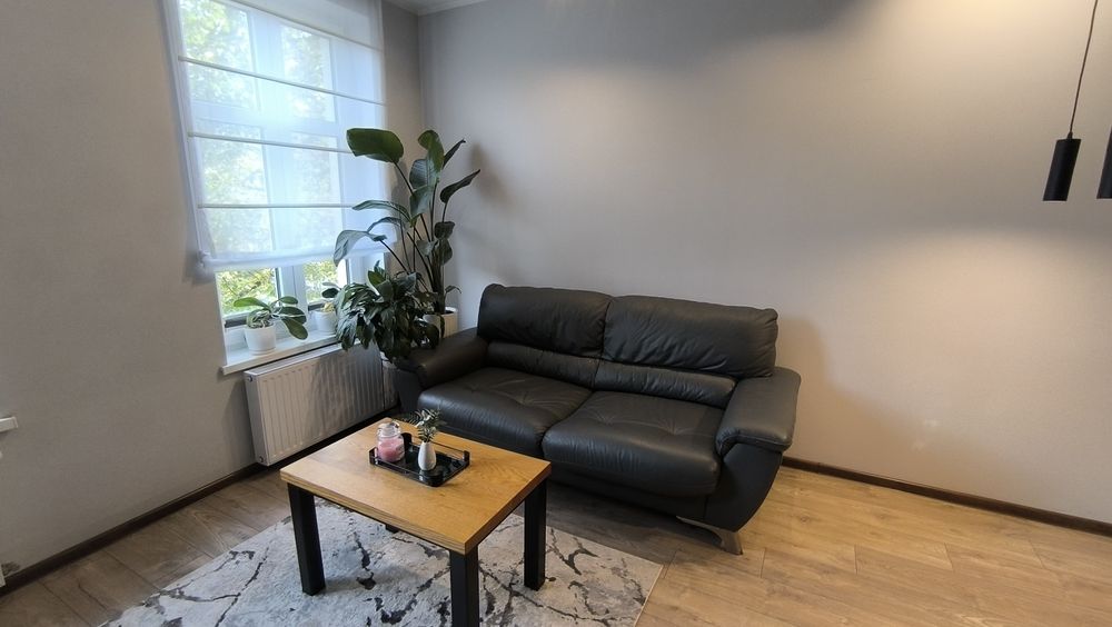 Skórzana sofa rozkładana 3 osobowa