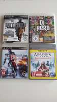 Battlefield, Assassin's, Dj Hero Zestaw gier Ps3