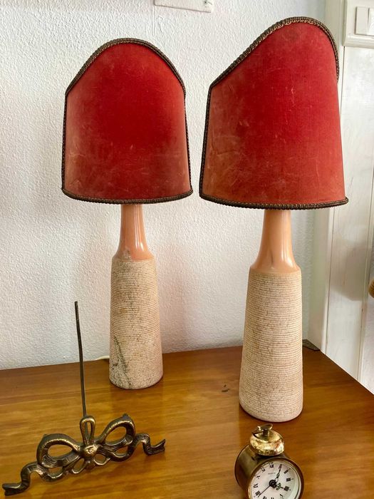 Candeeiros de mesa vintage