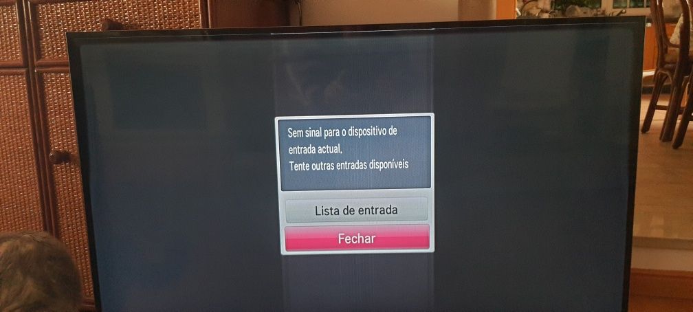 TV LG 47LM760s com avaria