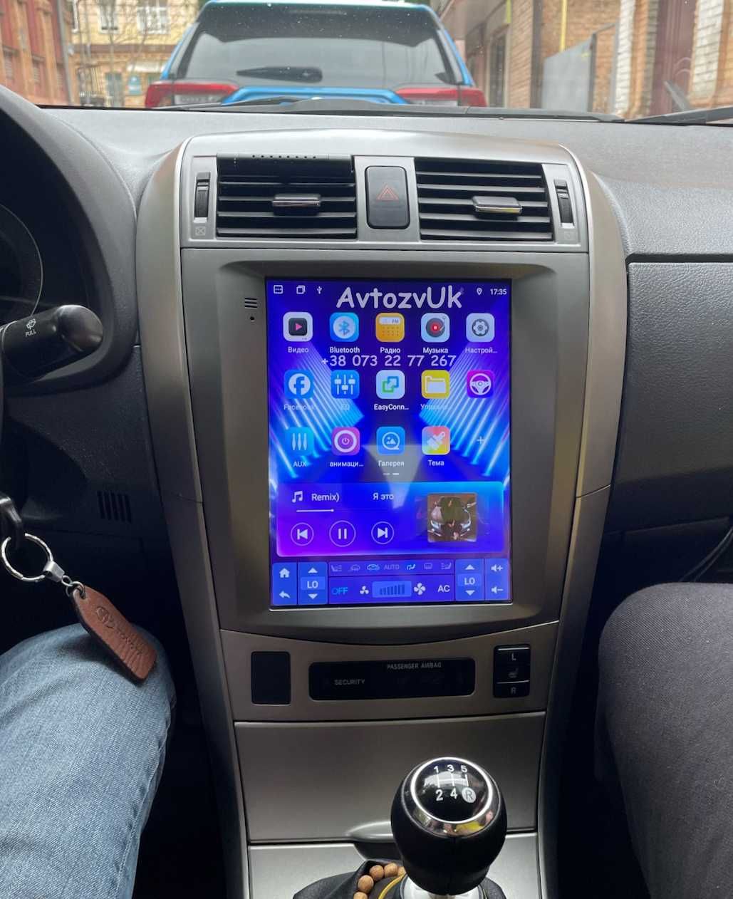 Магнитола COROLLA Toyota Tesla Дисплей 2 din Корола CarPlay Android 13