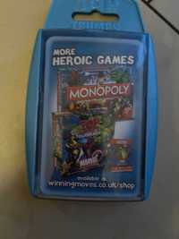 Karty kolekcjonerskie Top Trumps More Heroic Games