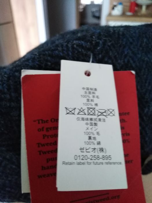 Piękny wełniany kaszkiet męski czapka